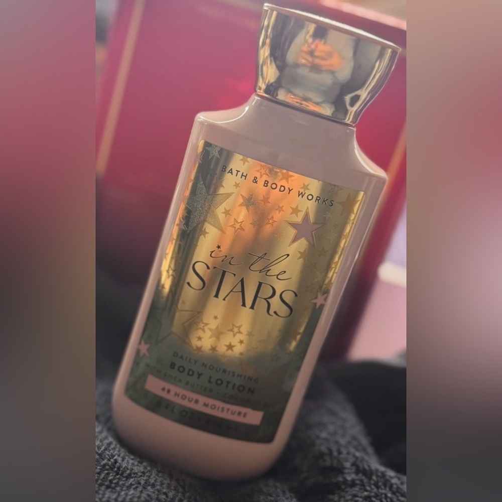 Bath & Body Works In The Stars Body Lotion - Gold and Pink